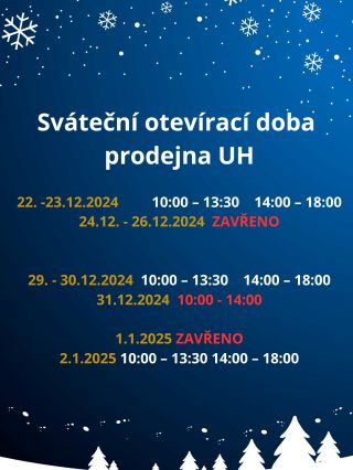 Vánoční otevírací doba. Nakupte pivečko včas. 🎄 Hlavně klid a pohodu.